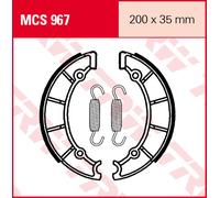 TRW Lucas MCS967 Zapatas de freno