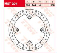 TRW Lucas MST204 Disco de freno rígido