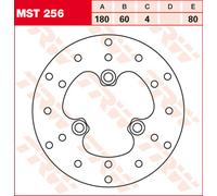 TRW Lucas MST256 Disco de freno rígido