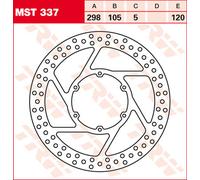 TRW Lucas MST337 Disco de freno rígido