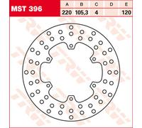 TRW Lucas MST396 Disco de freno rígido