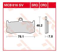 TRW Lucas Superficie MCB816SRQ