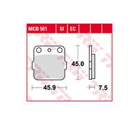 TRW Lucas TRW Lucas MCB561SI Sinter Offroad Pastilla de freno