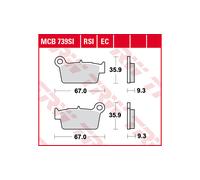 TRW Lucas TRW Lucas MCB739SI Sinter Offroad Pastilla de freno