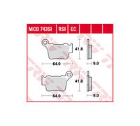 TRW Lucas TRW Lucas MCB743SI Sinter Offroad Pastilla de freno