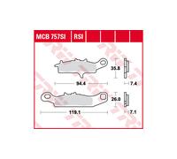 TRW Lucas TRW Lucas pastilla de freno MCB757SI Sinter Offroad
