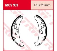 TRW Lucas Zapatos de freno MCS983