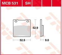 FERODO FDB338EF Juego de pastillas de freno