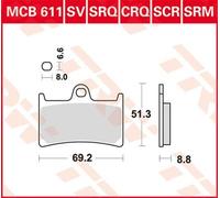 Juego de pastillas de freno TRW MCB611