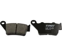 TRW MCB672 Organic Allround Juego de Pastillas de Freno para BMW G Eje trasero y otras motos