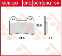Juego de pastillas de freno TRW MCB683