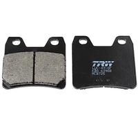 TRW MCB725 Organic Allround Juego de Pastillas de Freno para Yamaha XJR Eje trasero y otras motos