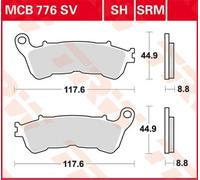 PASTILLAS DE FRENO TRW SCOOTER SINTER HONDA SH300i07- DELANT.