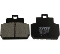 TRW Juego de pastillas de freno MCB782 Orgánicas Eje trasero