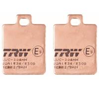 TRW MCB827SRM Sinter Maxi Scooter Juego de Pastillas de Freno para Piaggio Sfera Eje delantero y otras motos