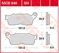TRW Pastillas de freno de metal sinterizado MCB 848 SH