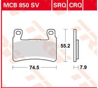TRW MCB850SV Juego de pastillas de freno