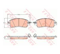 TRW Pastillas Freno Delant. Apto para Mazda 2
