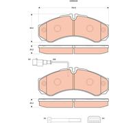 TRW Pastillas Freno GDB3440 Nissan Cabstar (f24m,f24w) (2006- >) 35.13 DCI,45.1