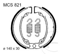 TRW Zapatas con Muelles para Atu Meteorito 125 Cruiser RF-25 Hipster 125 R1
