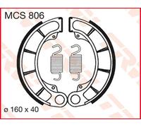 TRW Zapatas de freno orgánicas TRW MCS 806