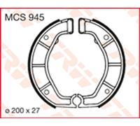 Juego de zapatas de frenos TRW MCS945