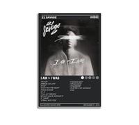 TRWHRYERYRH 21 pósteres de Savage I Am I Was para portada de álbum, arte estético de pared, pintura decorativa, póster decorativo de lienzo vintage para sala de estar, dormitorio, 30 x 45 cm, estilo