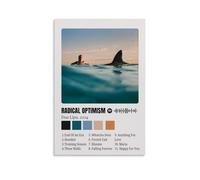 TRWHRYERYRH Dua Lipa - Póster de optimismo radical para pared, arte estético para pared, pintura decorativa, lienzo vintage para sala de estar, dormitorio, 30 x 45 cm, estilo sin marco