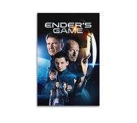 TRWHRYERYRH Póster estético de juego de Ender's Game, pintura decorativa para pared, lienzo vintage para sala de estar, dormitorio, 60 x 90 cm, estilo sin marco