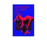 TRWHRYERYRH Póster estético de la investigación de un ciudadano por encima de la sospecha para pared, pintura decorativa, lienzo vintage para sala de estar, dormitorio, 30 x 45 cm, estilo sin marco