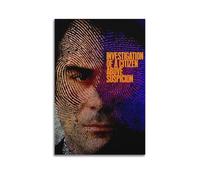 TRWHRYERYRH Póster estético de la investigación de un ciudadano por encima de la sospecha para pared, pintura decorativa, lienzo vintage para sala de estar, dormitorio, 30 x 45 cm, estilo sin marco
