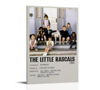 TRWHRYERYRH Póster estético de la película The Little Rascals, arte decorativo para pared, lienzo vintage para sala de estar, dormitorio, 20 x 30 cm, estilo marco