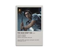TRWHRYERYRH Póster estético de The Dead Don't Die para pared, pintura decorativa, lienzo vintage para sala de estar, dormitorio, 30 x 45 cm, estilo sin marco