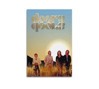 TRWHRYERYRH The Doors (2) pósteres estéticos para pared, pintura decorativa, póster decorativo de lienzo vintage para sala de estar, dormitorio, 30 x 45 cm, estilo sin marco