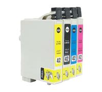 TRWUQHGD 1 Uds IC4CL42 IC42 Cartucho de Tinta PX-A650 V630 Impresora ICBK42(ICBK42 Black Ink Cartridge)