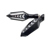 TRWWFEXO luz indicadora motocicleta Luz intermitente LED para motocicleta de 12 V, universal, 10 mm, ABS, indicador flujo, para CFMORO para SV400 600 para VS&trom