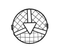 TRWWFEXO Motocicleta Cubierta Parrilla Faro Protector Universal Faros Para Motocicleta Lámpara Luz Para 6,5 Pulgadas, Cubierta Metal, Parrilla Malla Para CG125 GN125