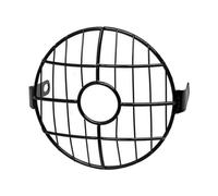 TRWWFEXO Motocicleta Cubierta Parrilla Faro Universal 6,5 Pulgadas Faro De Motocicleta Cubierta Protectora Retro Rejilla