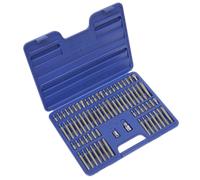 Trx-Estrella /Seguridad Trx-Estrella/ Hexagonal/ Ribe / Eje Nervado Set 74pc 1cm