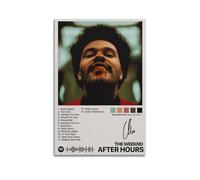 TRXU After Hours - Póster de The Poster Weeknd para portada de álbum, póster de música para dormitorio, póster estético, pintura decorativa, lienzo, arte de pared, póster para sala de estar, pintura
