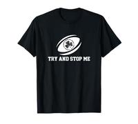 Try and Stop Me, Jugador de Rugby, aborda Deportes de Scrum Camiseta