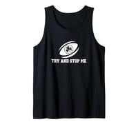 Try and Stop Me, Jugador de Rugby, aborda Deportes de Scrum Camiseta sin Mangas