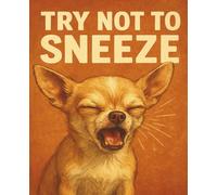 Try Not to Sneeze: A hilarious notebook from the Animal Reaction Series - for notes, doodles, and unexpected reactions!