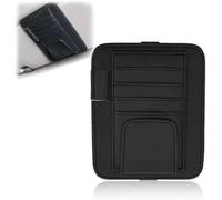Tryagat 1 Piezas Organizador de Visera de Coche para Ford Kuga Puma S MAX ST Line, Accesorios Interior Auto Bolsillo Organizador Cartera Tarjeta Bolígrafo