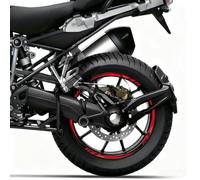 Tryagat 16 Piezas Adhesivo Llanta Moto para BMW F 850 GS 2021 | Tira Decoración Rueda Pegatina Cubo Neumático Adorno Borde Accesorio Motocicleta