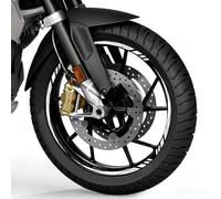 Tryagat 16 Piezas Adhesivo Llanta Moto para BMW GS R1200 Von 2013-2016 | Tira Decoración Rueda Pegatina Cubo Neumático Adorno Borde Accesorio Motocicleta