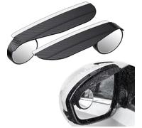 Tryagat 2 Piezas Espejo de Punto Ciego para Audi A1 Sportback (GB) 2026-2018, Espejo Gran Angular Protector de Lluvia Accesorio de Espejo Retrovisor de Auto HD Claro