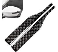 Tryagat 2 Piezas Protección de Espejo Retrovisor para Nissan Qashqai, Embellecedor Intermitente Lateral Antirrayas Tira Decorativa Exterior Coche