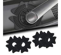 Tryagat 4 Piezas Cubierta Protectora del Orificio del limpiaparabrisas para Audi A4 (B9) 2025-2019, Almohadilla Antipolvo Duradera Accesorios Coche Silicona