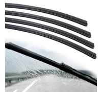 Tryagat 4 Piezas Gomas de Repuesto Limpiaparabrisas para Tesla Model Y 2020-2024, Tiras de Ventana Silencioso Accesorios Automóvil Caucho Natural